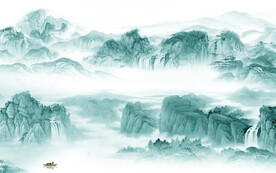 最新 高清现代山水 TIF分层