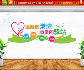 心理咨询文化墙