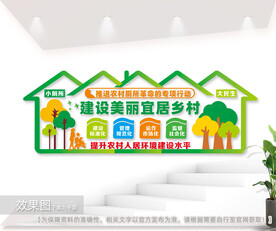 美丽新农村文化墙图片