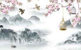 人气 新品爆款山水 TIf分层