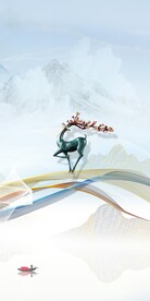大气 爆款新玄关画 tiF分层