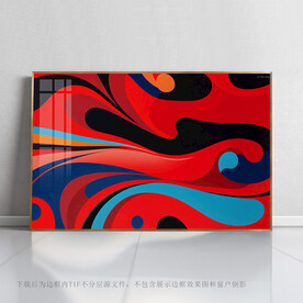 大气数码印花纹