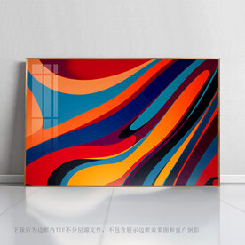 艺术抽象艺术印花
