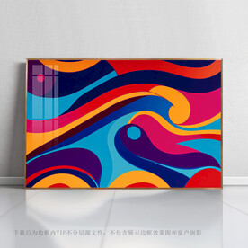 大气数码印花纹
