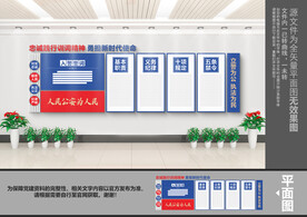 警队文化墙