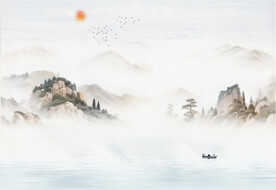 禅意水墨山水