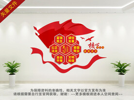 价值观背景墙