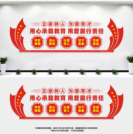 教师办公室文化墙