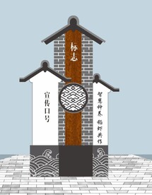 村名牌