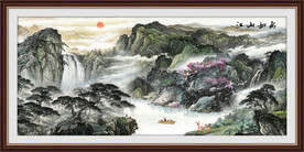 山水画装饰画