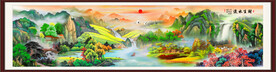 巨幅山水风景