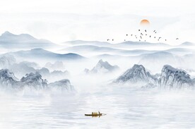 国画山水情
