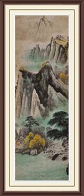 古画意境山水画