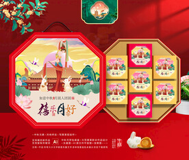 中秋包装 月饼礼盒