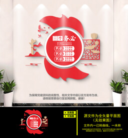 三个务必文化墙