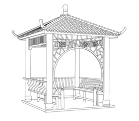 古建木亭