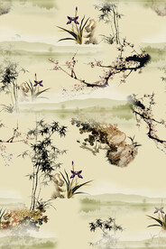 水墨梅花
