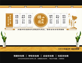 师德师风文化墙