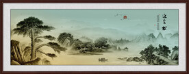 山水风景山水画