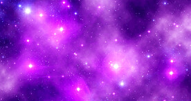 紫色星空