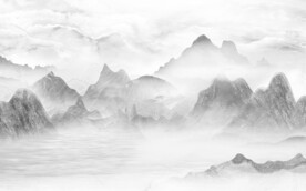 新中式背景墙