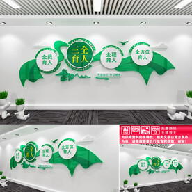 三全育人文化墙