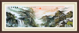 玄关山水画
