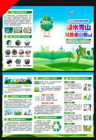 全国生态日三折页