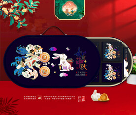 中秋包装 月饼礼盒