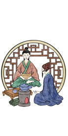 传统中医插画