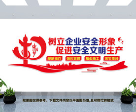 企业安全生产文化墙
