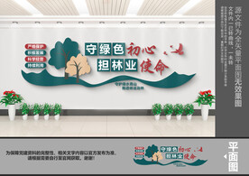 林业文化墙