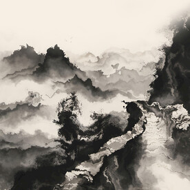 水墨山水画