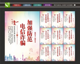 电信诈骗海报