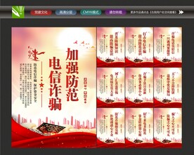 电信诈骗海报