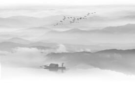 新中式水墨画