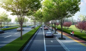 道路效果图