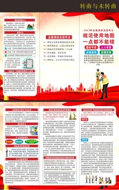 2023全国测绘法宣传日三折页