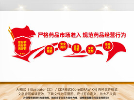 药监局文化墙