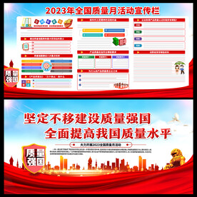 2023质量月图片