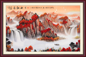 鸿运当头国画