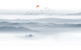 意境水墨画