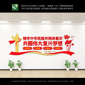 民族团结文化墙