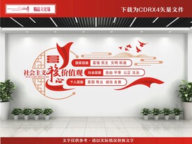 核心价值观文化墙