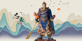 关羽塑像关羽