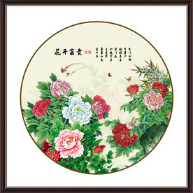 中国画牡丹