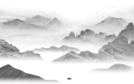 意境 高档山水 tif分层