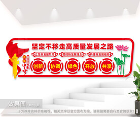 坚定不移走高质量发展之路图片