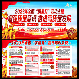 2023年全国质量月活动主题