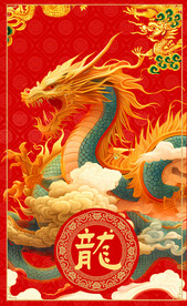 龙纹装饰图案
